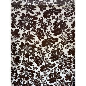 YVES DELORME Burano Brown Damask Duvet Cover 2 Queen Sheets 2 Euro Shams